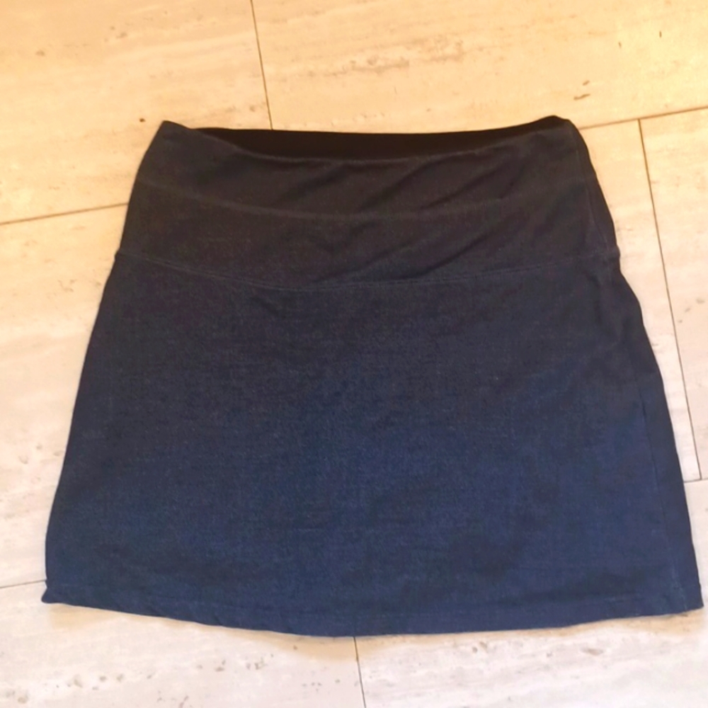 Teezher Denim Blue Flattering Active/Leisure Skort